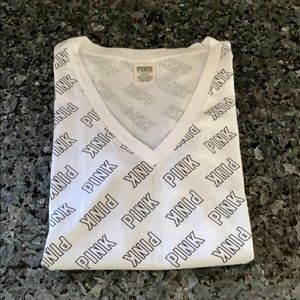 Pink Everyday V Neck Tee